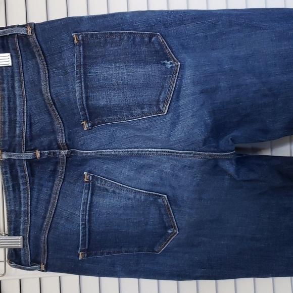 3x1 Medium Wash Distressed Busted Knee Skinny Jeans, Size 25 - Picture 6 of 13